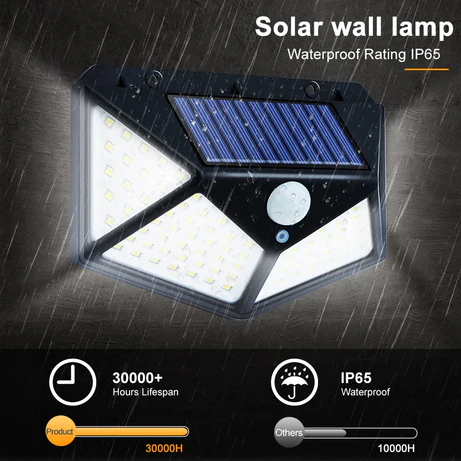 solar wall light